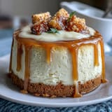 No-Bake Lemon Cheesecake Jars with creamy lemon filling and buttery graham crust, topped with fresh berries and lemon curd.