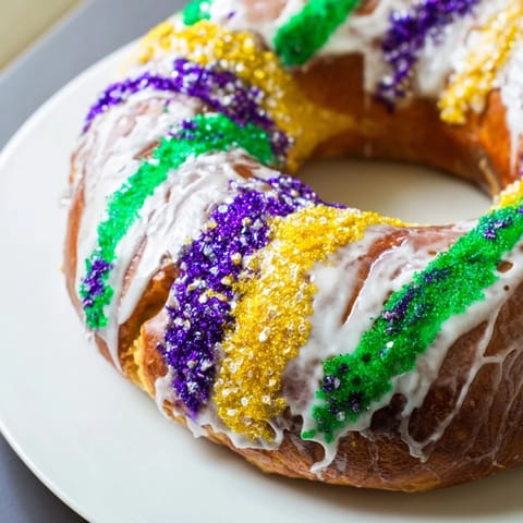 King Cake Sweet Bread
