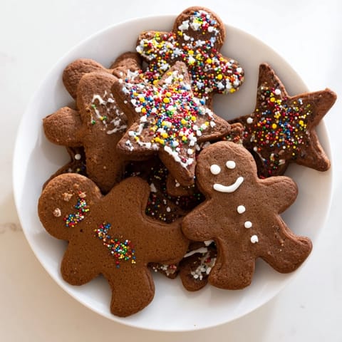 Classic gingerbread spiced cookies