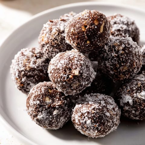 Chocolatey Mud Balls Sweet Treat