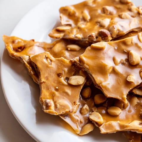 Peanut Brittle Crunchy Candy