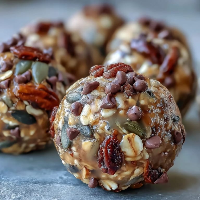 Soft, chewy energy balls made with oats, honey, and seeds—naturally sweet and ideal for a quick, nut-free treat.