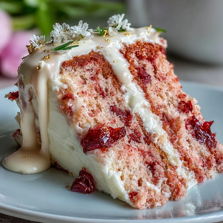 Beautiful Bridal Shower Rosé Velvet Cake adorned with shimmering gold accents.